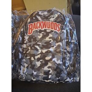 Backwoods Camo Print Backpack, Adjustable Straps LIMITED EDITION